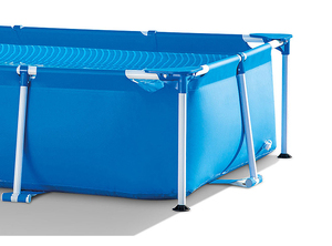 INTEX 28270 Outdoor Inflatable Swimming <strong>Pool</strong> Adults Children Large <strong>Rectangular</strong> <strong>Pool</strong> <strong>Rectangular</strong> Frame <strong>Pool</strong> - Product Image 4