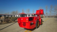 Tuoxing électrique souterrain sans rail Scooptram 2 Cbm 4 tonnes Scooptram électrique avec des outils d'extraction d'or Ce