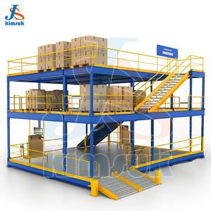 Système de rayonnage <span class=keywords><strong>Mezzanine</strong></span> Entrepôt Bureau Plate-forme <span class=keywords><strong>Mezzanine</strong></span> Rack de stockage industriel Structure en acier Plancher <span class=keywords><strong>Mezzanine</strong></span> - Product Image 4
