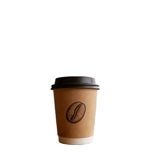 ฝาปิดแก้วกาแฟกระดาษแบบใช้แล้วทิ้ง ขนาด 12 ออนซ์ แบบสองชั้น กันน้ำ ย่อยสลายได้ ทนทาน เป็นมิตรกับสิ่งแวดล้อม เกรดสำหรับอาหาร ปรับแต่งได้ - Product Image 2