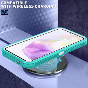 Étui robuste pour <span class=keywords><strong>Samsung</strong></span> Galaxy A37 A57 A27 A07 A17 A56 A55 A54 avec clip de ceinture, étui antichoc avec béquille rotative à 360 degrés - Product Image 5