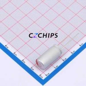 Condensateur solide JBLE2471M050E200RL, composant traversant (THT), D10xL20mm 470uF 20% 50V 10mm - Product Image 1