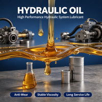 Huile hydraulique à indice de viscosité élevé, viscosité stable pour équipement hydraulique de machines-outils, fonctionnement continu