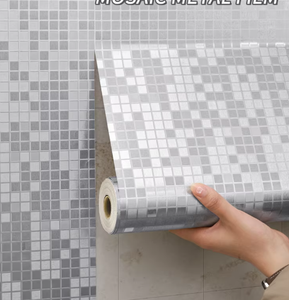 Lámina Metálica Autoadhesiva de Color Dorado para Decoración de Paredes Interiores, Precio de Fábrica UDK, Buena Calidad - Product Image 4