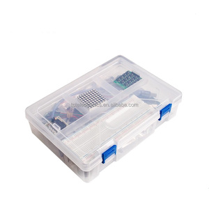 Mô-đun điện tử Starter Kit bao gồm <span class=keywords><strong>Breadboard</strong></span> SG90 1602 IIC Jumper dây Set UNO Kit atmega328p <span class=keywords><strong>RFID</strong></span> Starter Kit - Product Image 1