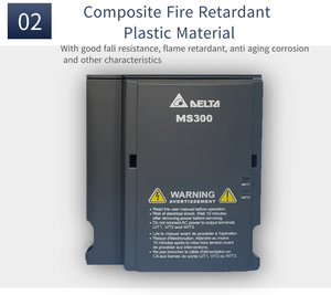 Delta Nouvelle Série Originale VFD-MS300 Triphasé 220V 3.7KW VFD17AMS23ANSAA Variateur de Fréquence (VFD) avec Garantie d'un an - Product Image 3