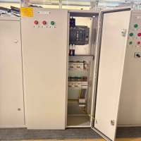 Ats Commutateur de transfert automatique 200 Amp LV Armoire de distribution d'éclairage Dc Ats Panel Square Lighting Distribution Box