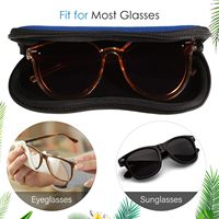 Étui à lunettes en néoprène avec logo personnalisé, pochette de protection pour lunettes, porte-lunettes pour cadeau promotionnel