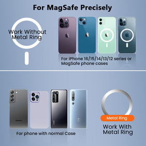 Supporto Magnetico Portatile per Telefono a Doppia Faccia con Forte Aspirazione a 360° °   Supporto Regolabile e Pieghevole per Palestra, Carrello da Golf, Frigorifero da Crociera - Product Image 5