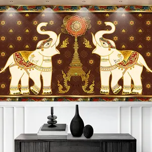 วอลเปเปอร์ตกแต่งสไตล์สปาแบบเอเชียตะวันออกเฉียงใต้ สไตล์ไทย - Product Image 4