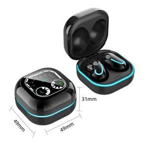 Sıcak TWS <span class=keywords><strong>Bluetooth</strong></span> solunum ışık takvim ekran kulaklık 6D Stereo spor kablosuz kulaklıklar <span class=keywords><strong>Samsung</strong></span> için - Product Image 3
