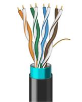 Precio al por mayor de alta calidad Cat5e Cat 5E 24AWG COBRE UTP STP FTP SFTP EXTERIOR Doble PVC/PE Chaqueta Red Ethernet Lan Cable