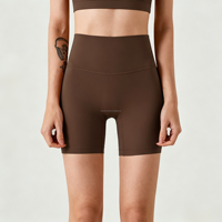 Shorts de yoga et cyclisme taille haute, séchage rapide, effet push-up, personnalisables avec logo, best-seller