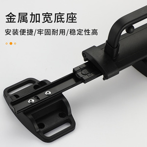 Porte-vêtements télescopique mural, gain de place, organisateur de vêtements, style minimaliste rectangulaire, en plastique PP - Product Image 5