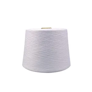 TC 65/35 Ne21 fils filés en coton Polyester pour tissage et tricot