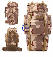 Sac à dos de sports de plein air personnalisé sac d'alpinisme de grande capacité sac à dos de camouflage tactique