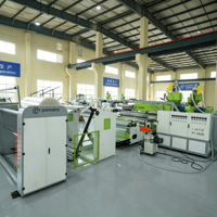 Pansatec LDPE LLDPE 4 Katmanlı 1600mm Yüksek Hızlı Ekstrüzyonlu Balonlu Naylon Film Yapma Makinesi