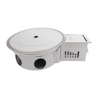 Grill à gaz commercial coréen Pinnovo pour intérieur, barbecue, cuisinière à gaz pour restaurant, fours à cuisson au gaz sans fumée