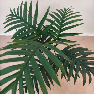 Plantas <span class=keywords><strong>verdes</strong></span> simuladas, pequeñas hojas de girasol, ramilletes de plantas artificiales para paisajismo <span class=keywords><strong>y</strong></span> decoración del hogar - Product Image 4