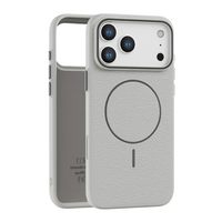 Étui de luxe en TPU mat souple avec texture cuir litchi et aimant, couleur bonbon, compatible avec les modèles 16/15/14 Plus/17/13/12/11 Pro, compatible avec la charge sans fil