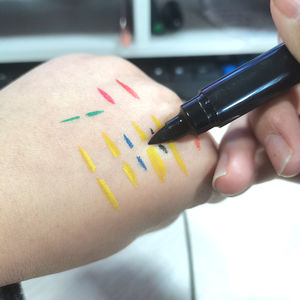 Estuche para Bolígrafos Personalizado al por Mayor, Material Japonés de Alta Calidad, Tinta Transparente, Resistente al Agua, Secado Rápido, Bolígrafo con Punta de Borrador para Remover Maquillaje de Ojos - Product Image 6