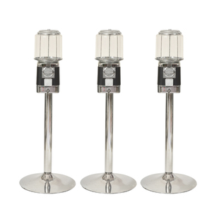 Distributore di Capsule a Forma di Uovo con Supporto Cromato Rinforzato, Distributore di Gomme da Masticare a Moneta, Mini Distributore Automatico di Giocattoli - Product Image 1