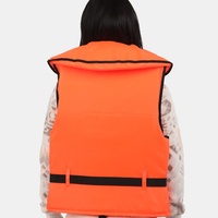 Veste de sauvetage gonflable pour adultes, personnalisable en gros, fabrication directe, mousse EPE réfléchissante, certifiée USCG, orange, CCS