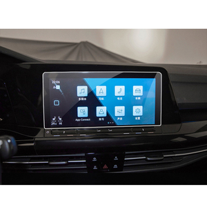 Pour Volkswagen VW <span class=keywords><strong>Golf</strong></span> 8 MK8 <span class=keywords><strong>2022</strong></span> voiture Navigation GPS haute clair verre trempé protecteur d'écran Film voiture stéréo lecteur DVD feuille - Product Image 4