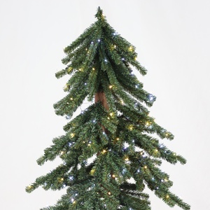 <span class=keywords><strong>Sapin</strong></span> alpin artificiel avec tronc en bois véritable pour la décoration de la maison, du bureau ou des fêtes, plusieurs tailles disponibles - Product Image 2