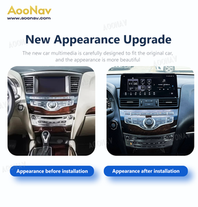 Radio para Auto AOONAV de 12.3'' con Android para Infiniti QX60 JX35 2011-2019, Pantalla Táctil con Modo Paisaje, Unidad Inalámbrica con Carplay - Product Image 3