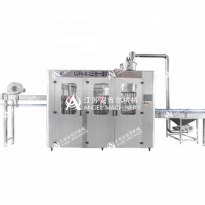 Small Factory automatic 3 in 1 plastic bottle pure mineral drinking water filling Bottling machine production line Turnkey