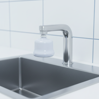 Filtre bactérien pour endoscopie / hôpital / laboratoire, filtre à eau stérile 0,2 μm, filtre de rinçage pour endoscope
