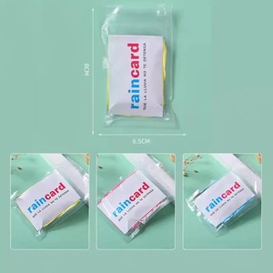 Impermeable Desechable Tipo Tarjeta, Portátil y Compacto, para Actividades al Aire Libre, Montañismo, Ideal para Camping, Senderismo y Ciclismo - Product Image 6