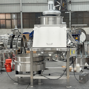 Nouvelle station d'alimentation par compression pour petits sacs en acier inoxydable Équipement de manutention industriel haut de gamme à haut rendement - Product Image 2