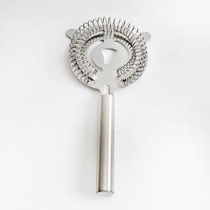 Colador de cócteles de acero inoxidable, filtro de hielo reutilizable para mezclar bebidas - Product Image 3