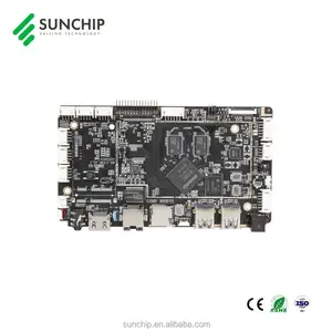 Sunchip RK3568 Android 11 NPU AI ARM board support LVDS EDP MIPI pcb mainboard Digital Signage e vending Display machine