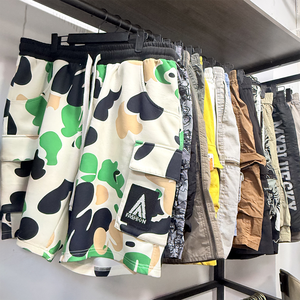 Pantalones Cortos Casuales <span class=keywords><strong>de</strong></span> Verano para Hombre - Estilo Utilitario, Tela <span class=keywords><strong>de</strong></span> Poliéster/Algodón, Tallas Mixtas, Lote <span class=keywords><strong>de</strong></span> <span class=keywords><strong>Ropa</strong></span> Usada, <span class=keywords><strong>Ropa</strong></span> Masculina Usada <span class=keywords><strong>al</strong></span> <span class=keywords><strong>por</strong></span> <span class=keywords><strong>Mayor</strong></span> - Product Image 1