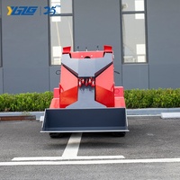 Chargeuse compacte sur chenilles YGZG avec traction fiable pour le déneigement hivernal, le service routier et l'entretien extérieur des propriétés