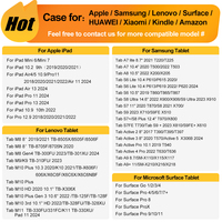 Tab A9/A9 + sarung tablet olahraga, sarung 10.9 mini tahan benturan TPU + silikon 11/13 ke-10 untuk iPad Air Pro 2024 6/7 mini