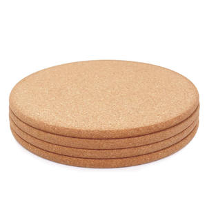 Dessous <span class=keywords><strong>de</strong></span> plat ronds en <span class=keywords><strong>liège</strong></span> <span class=keywords><strong>de</strong></span> 9 pouces, tampons multifonctionnels et résistants à la chaleur pour plats chauds, assiettes et comptoirs <span class=keywords><strong>de</strong></span> cuisine - Product Image 1