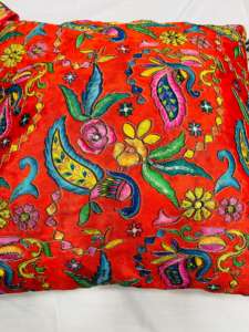 Chinon Position Print Tela de diseño de pavo real muy bordada tela hermosa más vendida para la venta a granel - Product Image 4