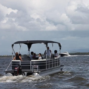Pontón de Aluminio Soldado para Navegación en Lagos y Ríos, Alquiler Turístico, con <span class=keywords><strong>Motor</strong></span> de 150HP, Velocidad de 40-50km/h - Product Image 5