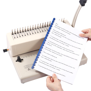 Foska Nhà Máy Lược Chất Kết Dính Vòng Cao Su A5 21-Lỗ Lược Cuốn Sách Máy Ràng Buộc Cho Văn Phòng Trường Nhà Cung Cấp - Product Image 4