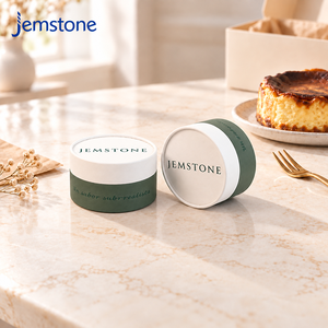 Vente d'usine : Boîtes cylindriques en carton écologiques de qualité alimentaire pour gâteaux, pâtisseries et cheesecakes – Emballages en tubes de papier - Product Image 2