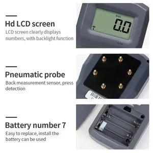 เครื่องวัดความชื้นในดินแบบดิจิตอลเครื่องวัดความชื้นในดินแบบพกพามาใหม่ MS380Q พร้อมจอแสดงผล LCD เครื่องวิเคราะห์ความชื้นและความชื้น - Product Image 3