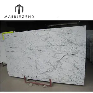 Italy imported bianco carrara white marble slab