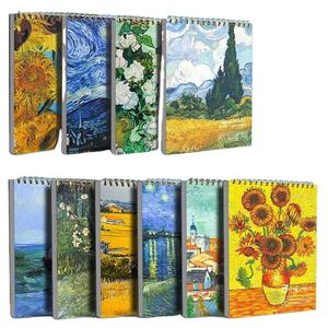 Van Gogh A4 8K Blanco Kunstboek Tekenen Oefenboek Kindertekenboek Aangepaste Logo Schetsboek - Product Image 1