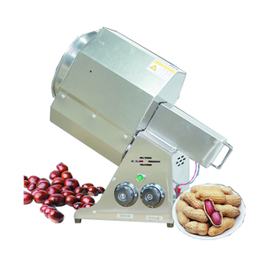 Công nghiệp điện trống quay hạt dẻ ca cao hạnh nhân rang xay hạt bake Máy Đậu phộng rang xay máy - Product Image 5
