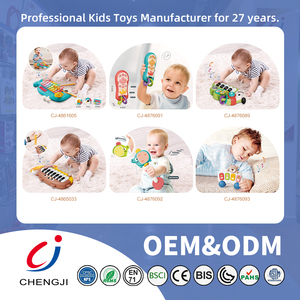 Jouets de voiture à hochet Chengji, design ours mignon, colorés, sensoriels, éducatifs, musicaux, apaisants, adorables voitures de dessin animé <span class=keywords><strong>pour</strong></span> bébés - Product Image 4