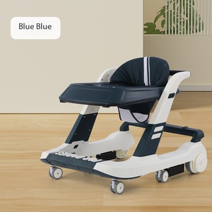 Andador para bebés con patas en forma de O, antivuelco y con disco musical, ligero y plegable, apto para sentarse. - Product Image 2